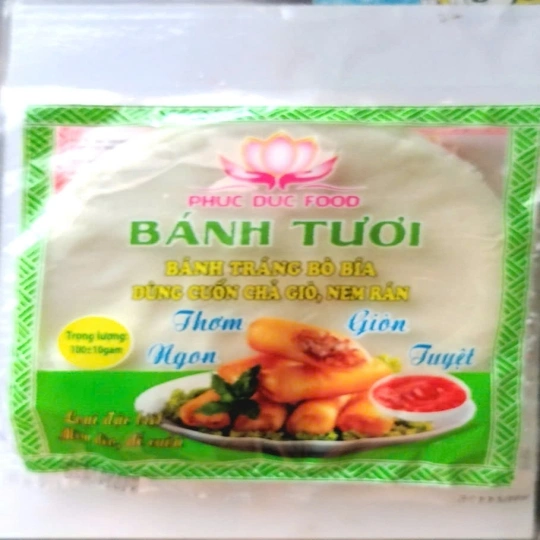 Bánh tráng bò bía thơm ngon