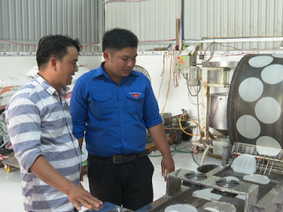 Khởi nghiệp từ bánh tráng bò bía