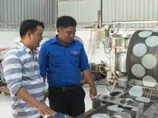 Chuyển giao công nghệ làm bánh tráng bò bía tại Tây Ninh